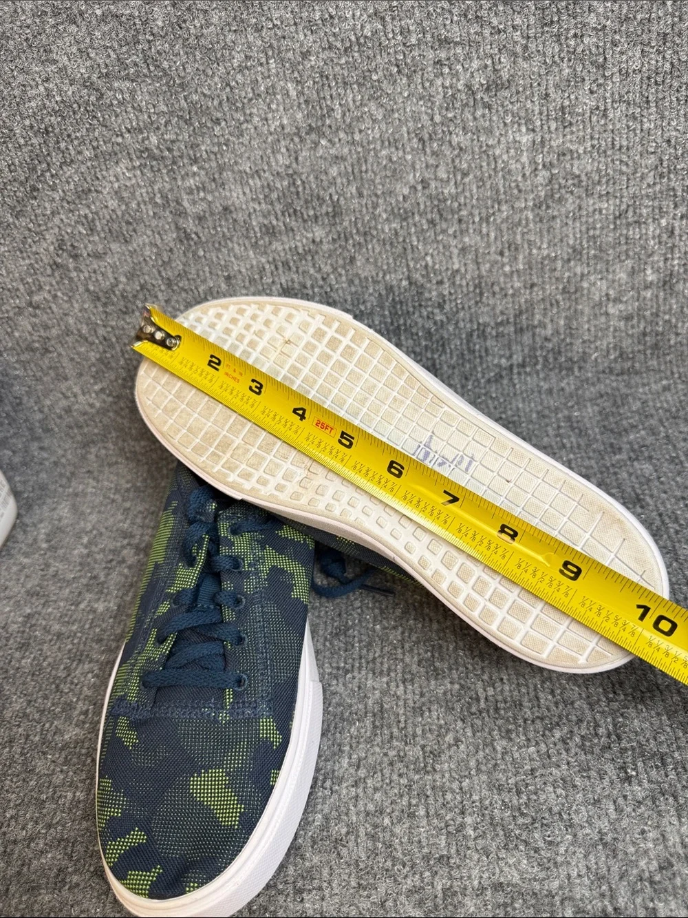 Under Armour Men’s Navy & Green Camo Athletic Sneakers